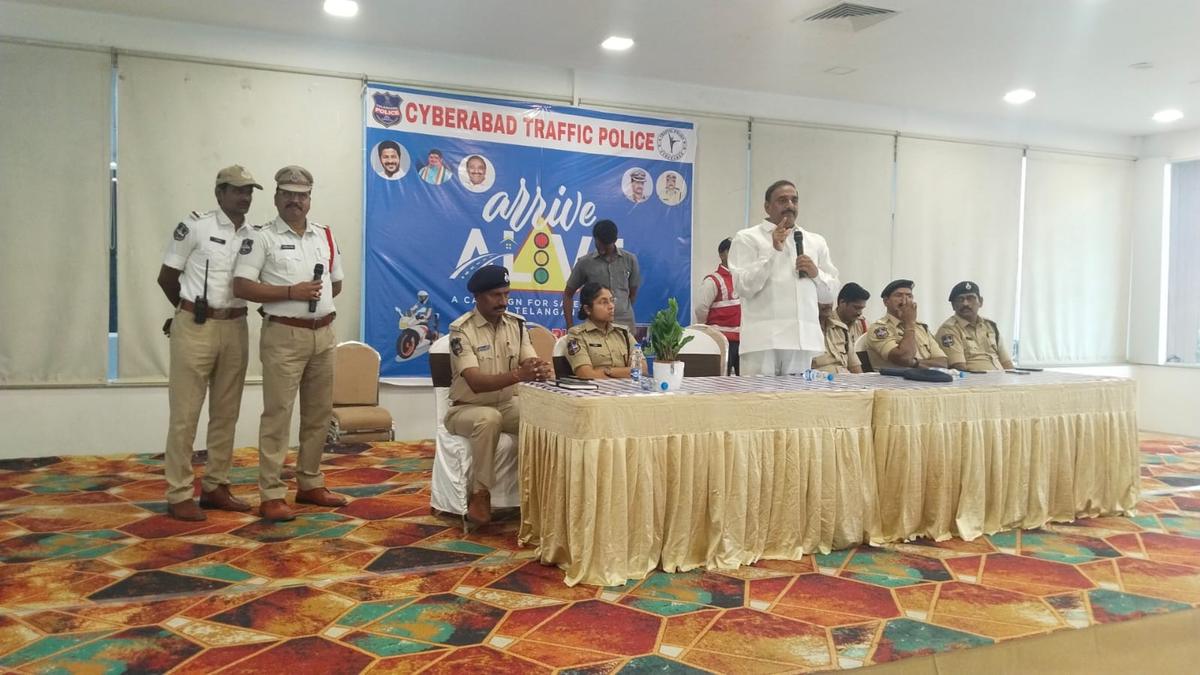 600 drivers attend ‘Arrive Alive’ road safety programme in Madhapur